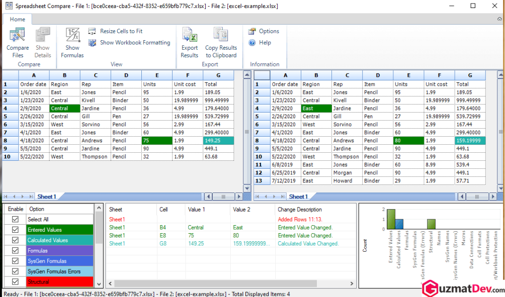 cara membuat spreadsheet di Excel 2