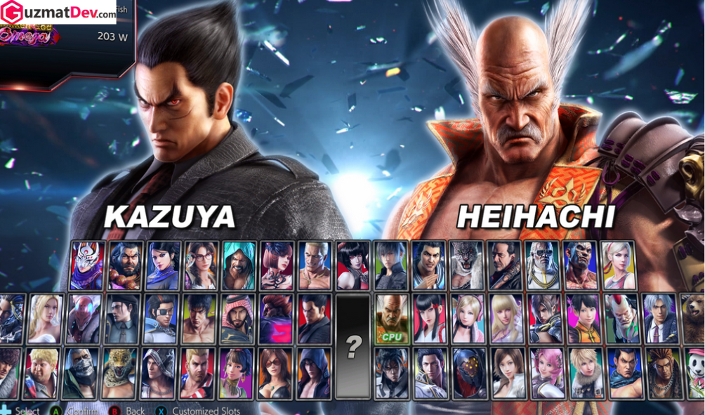 Cheat Tekken 5 PS2 Membuka Semua Karakter 2