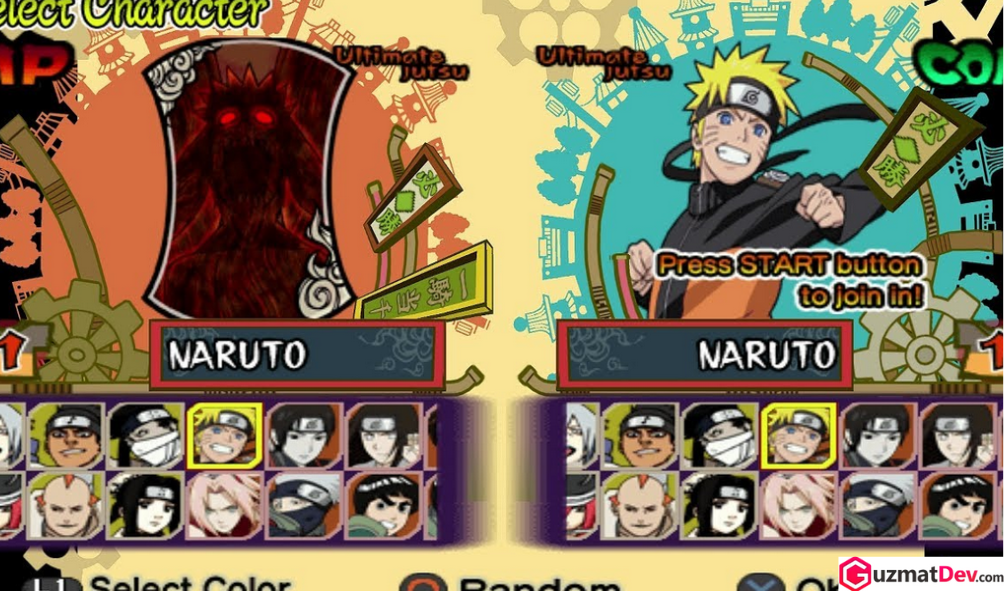 Cheat Naruto Shippuden Ultimate Ninja 5 PS2 (b)