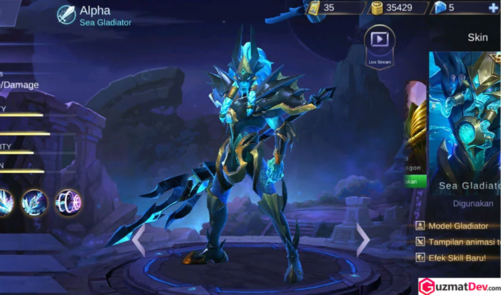 cara mendapatkan skin Mobile Legend