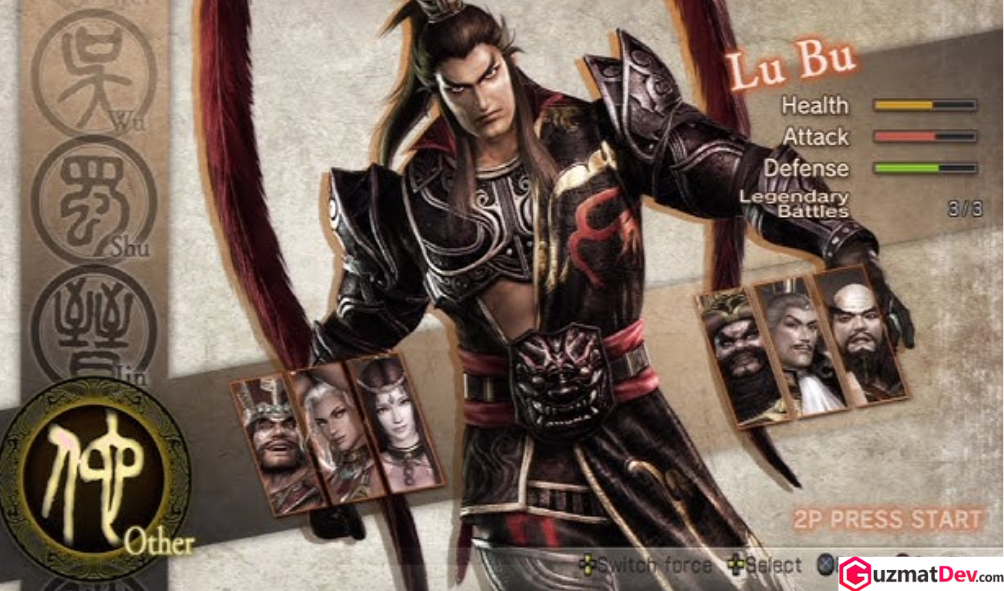 Cara Mendapatkan Karakter Dynasty Warriors 6