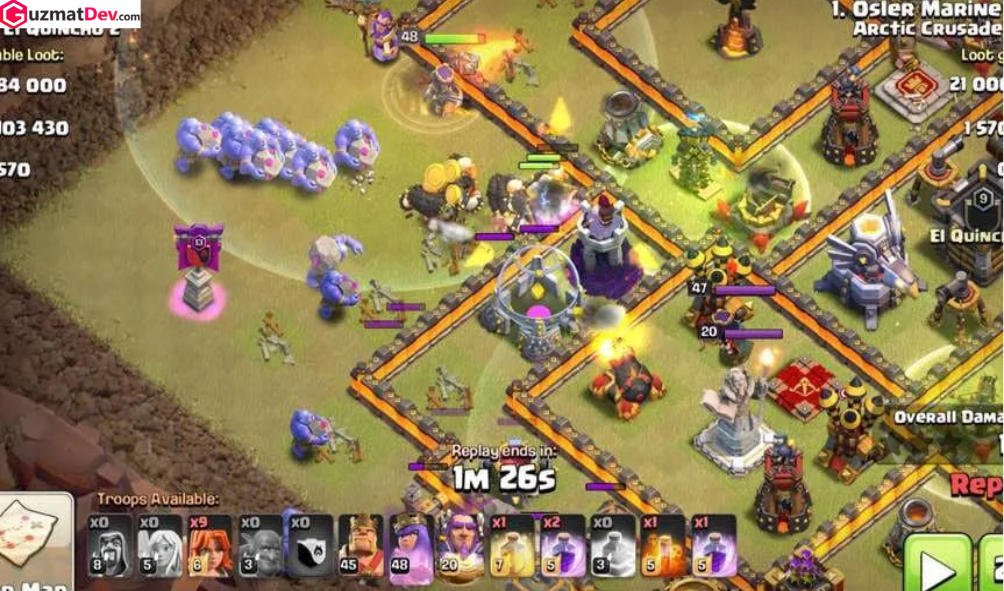 Taktik Serangan Queen Charge CoC