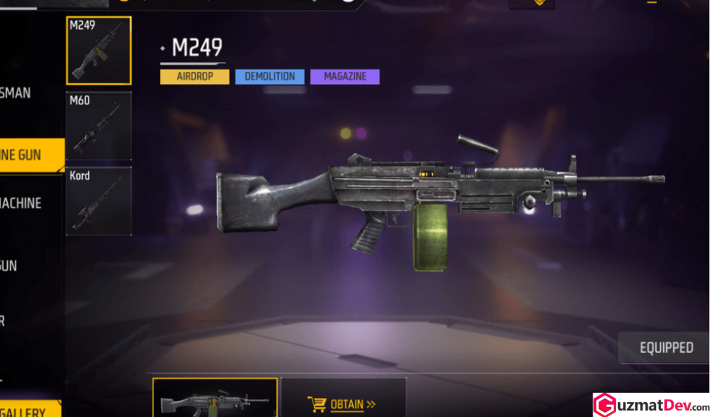 Senjata Assault Rifle Terbaik di Free Fire