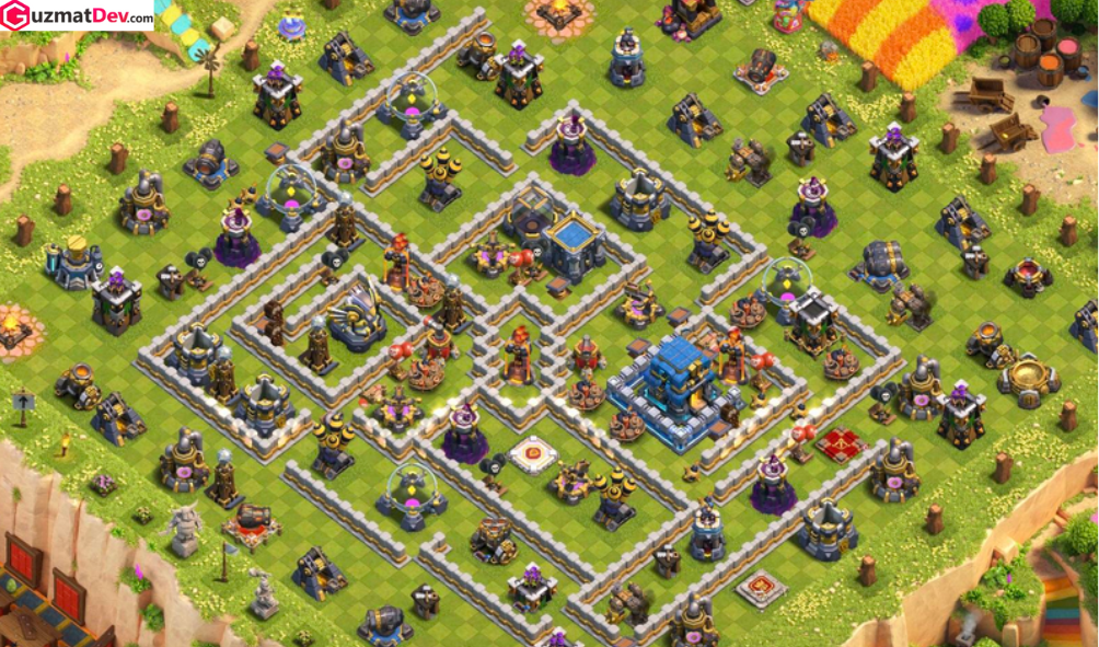 Base War TH12 Anti 2 Bintang