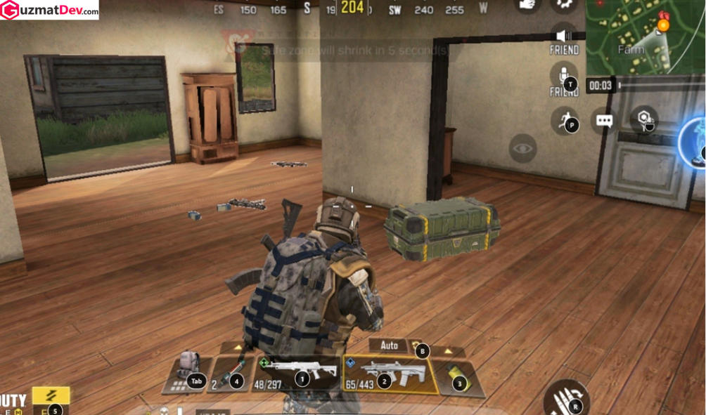 loadout terbaik untuk solo rank di Call of Duty Mobile