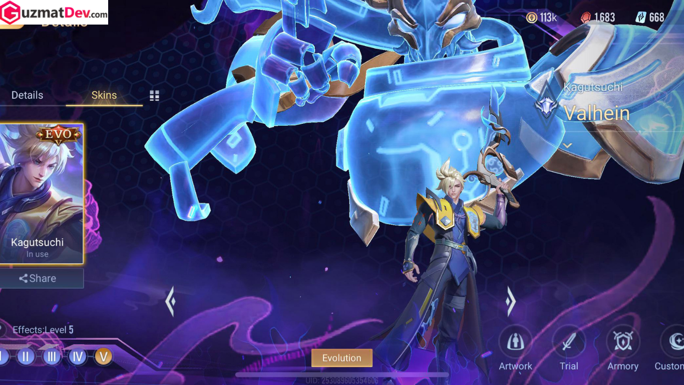 Skin Valhein Terbaik di Arena of Valor