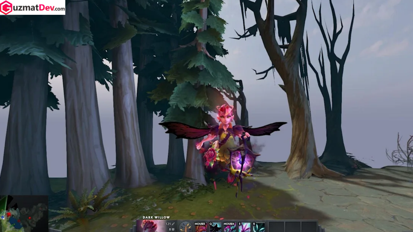 cara bermain Dark Willow Dota 2