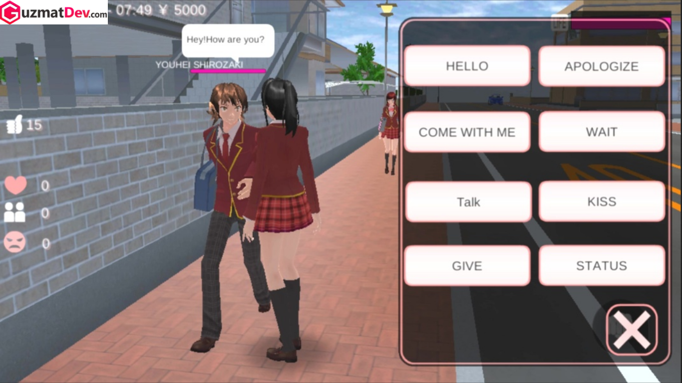 cara memasukkan ID Sakura School Simulator