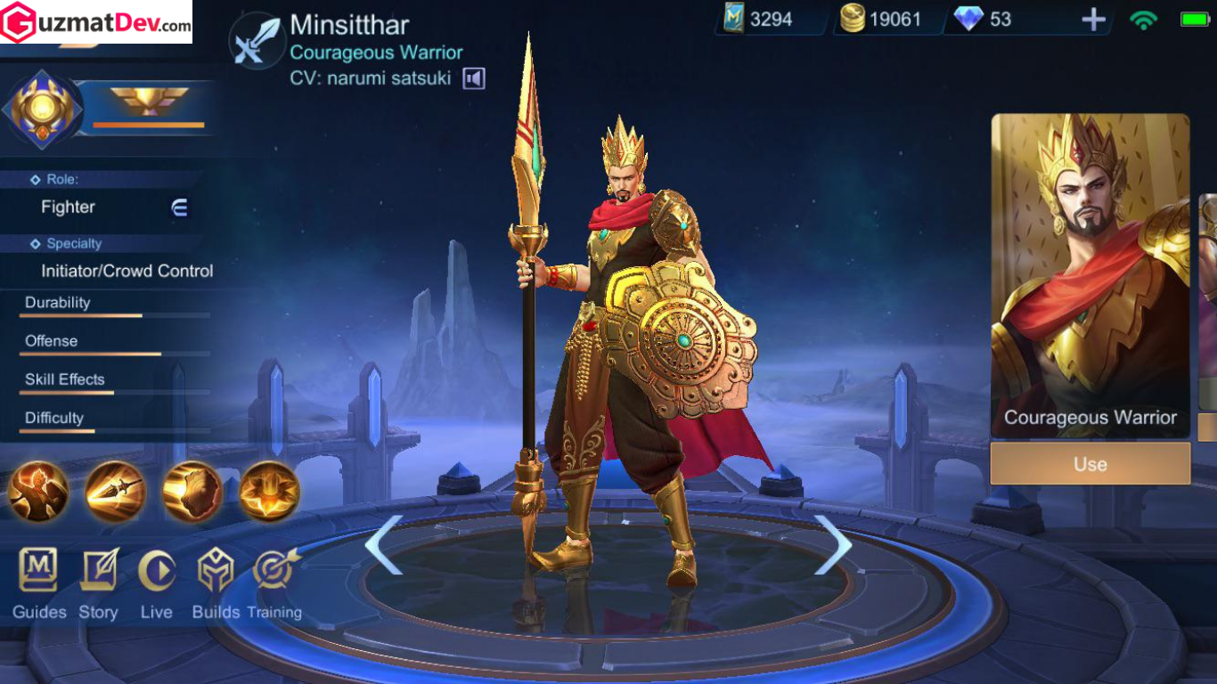 Strategi Menggunakan Minsitthar di Mobile Legends