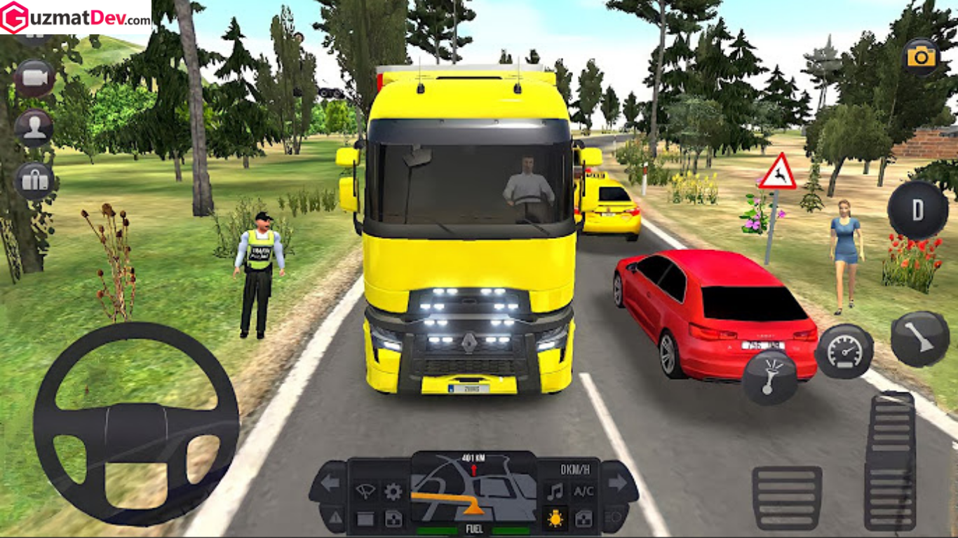 game truck simulator Android terbaik