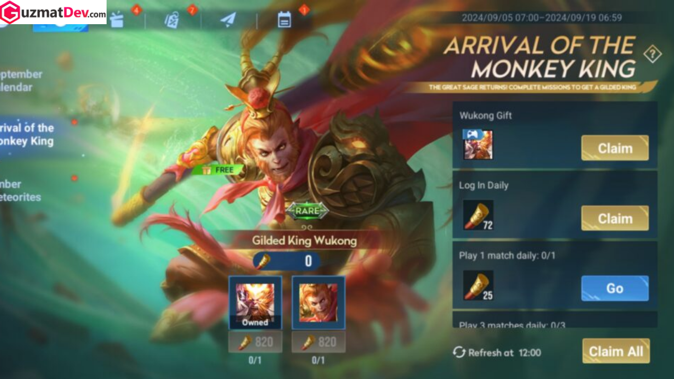 strategi bermain Wukong Honor of Kings