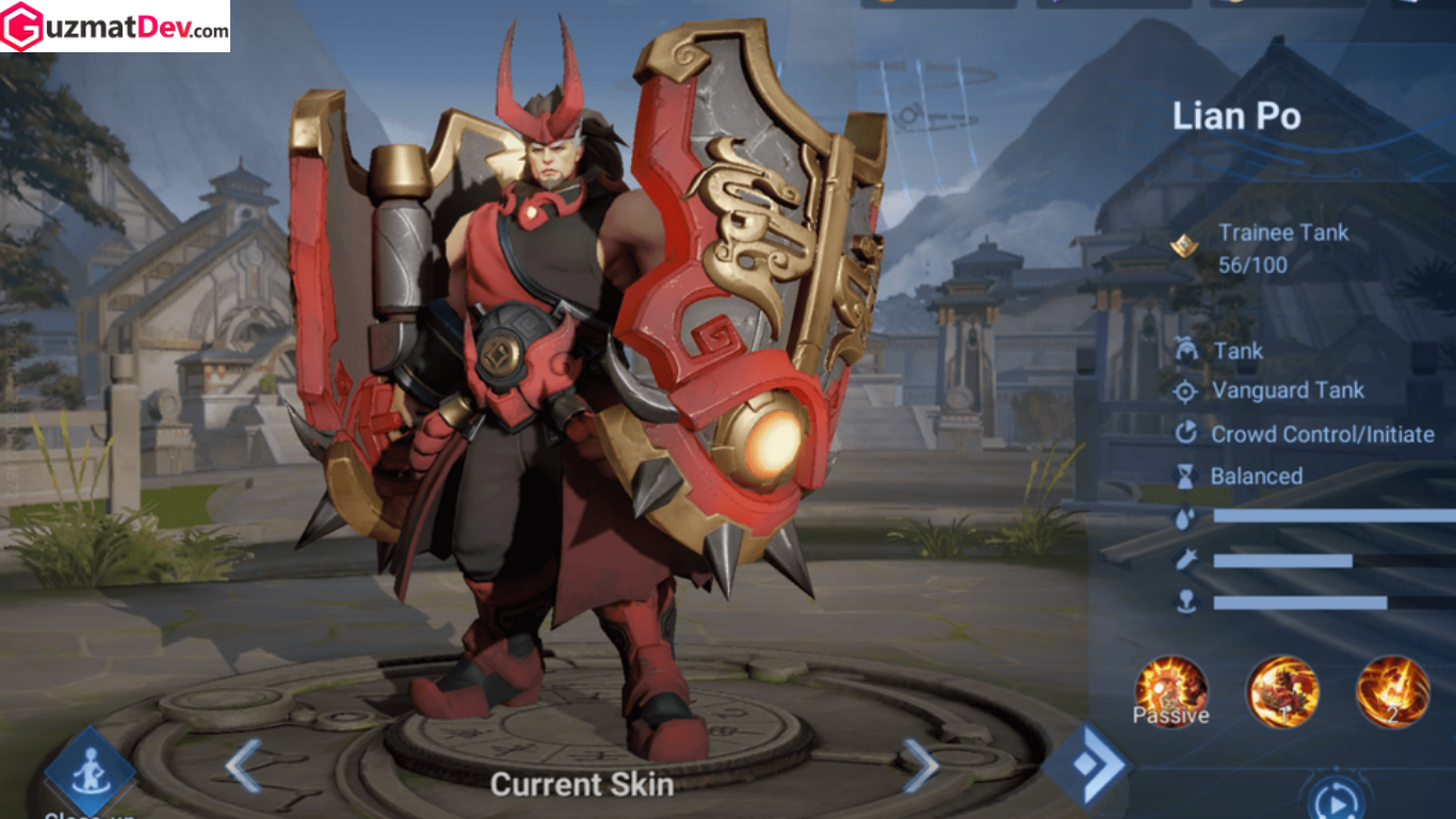 Build Lian Po Honor of Kings