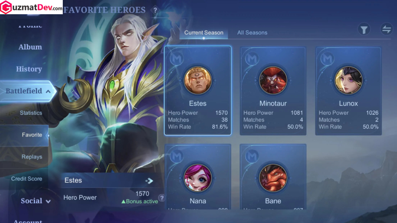 Hero Counter Estes Mobile Legends