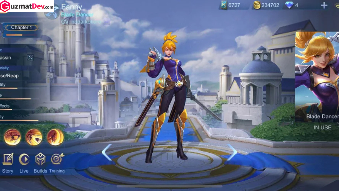 Build Fanny Mobile Legends