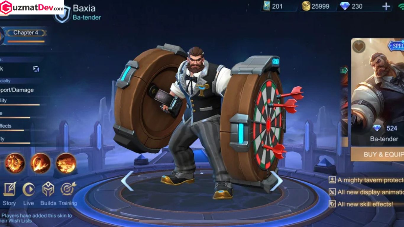 Hero Counter Baxia Mobile Legends