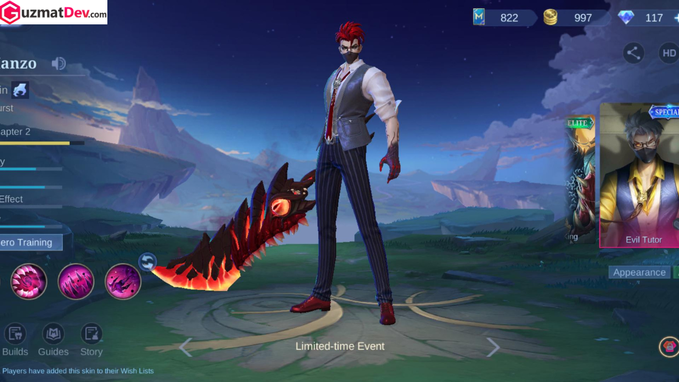 Hero Counter Hanzo Mobile Legends