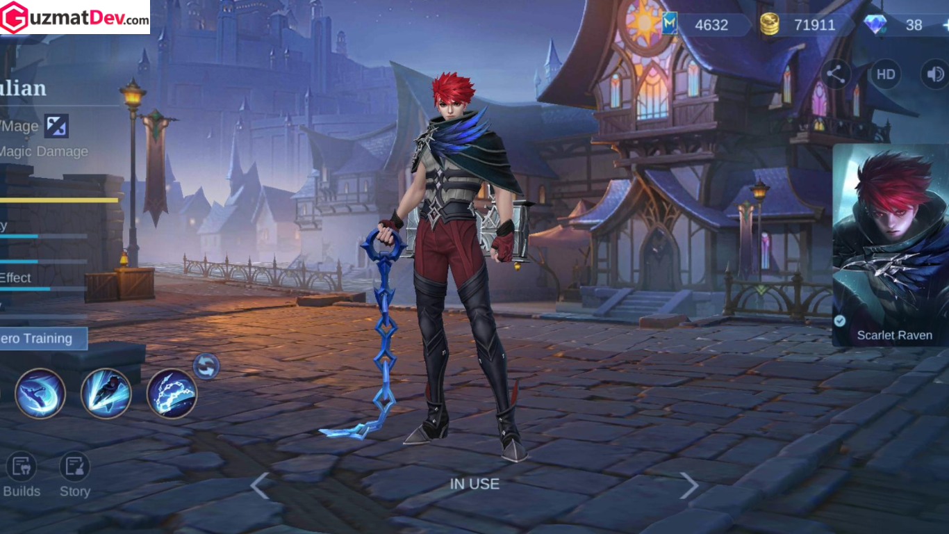 combo skill Julian Mobile Legends