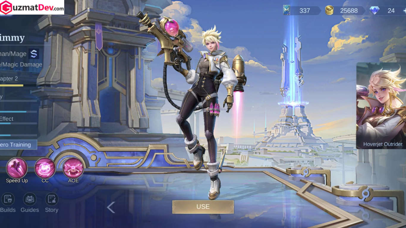 Build Kimmy Mobile Legends