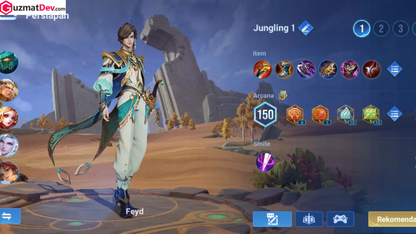 build Feyd Honor of Kings