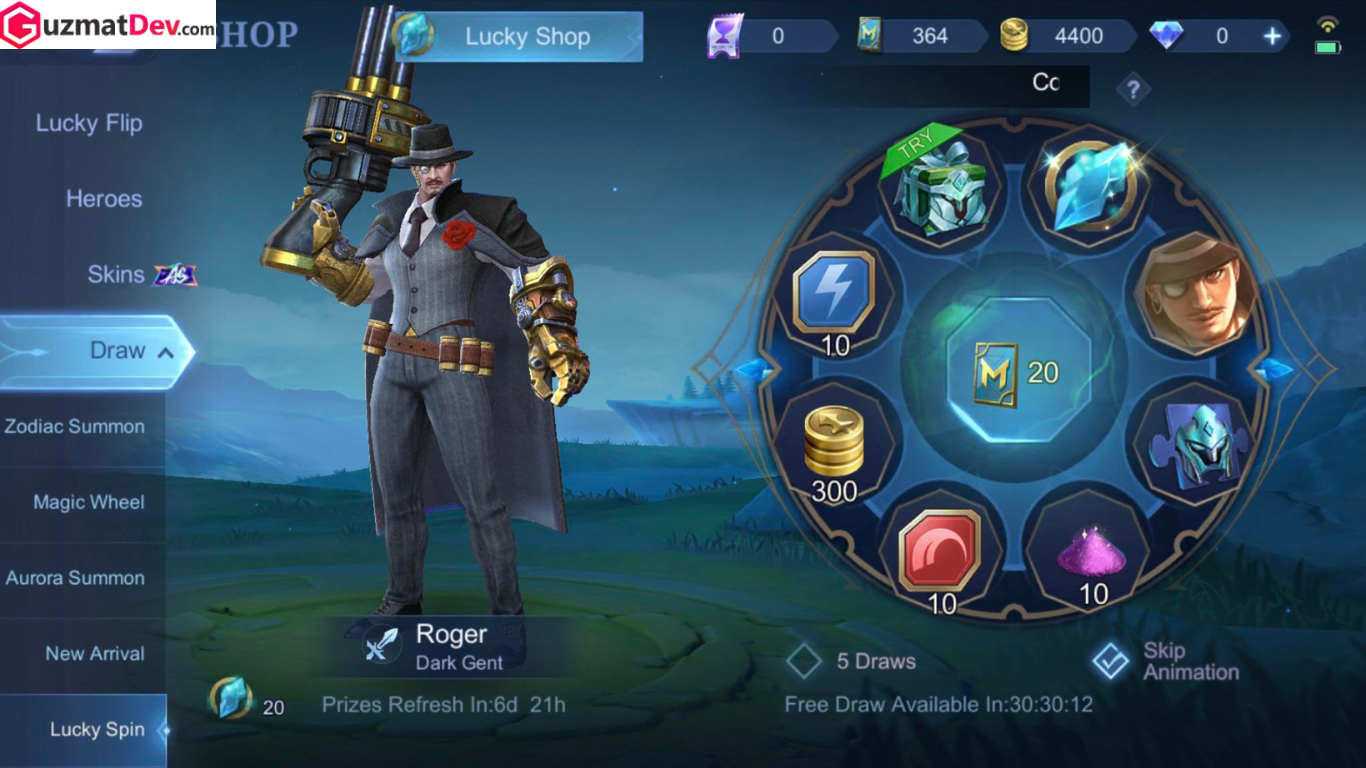 Hero Counter Roger Mobile Legends