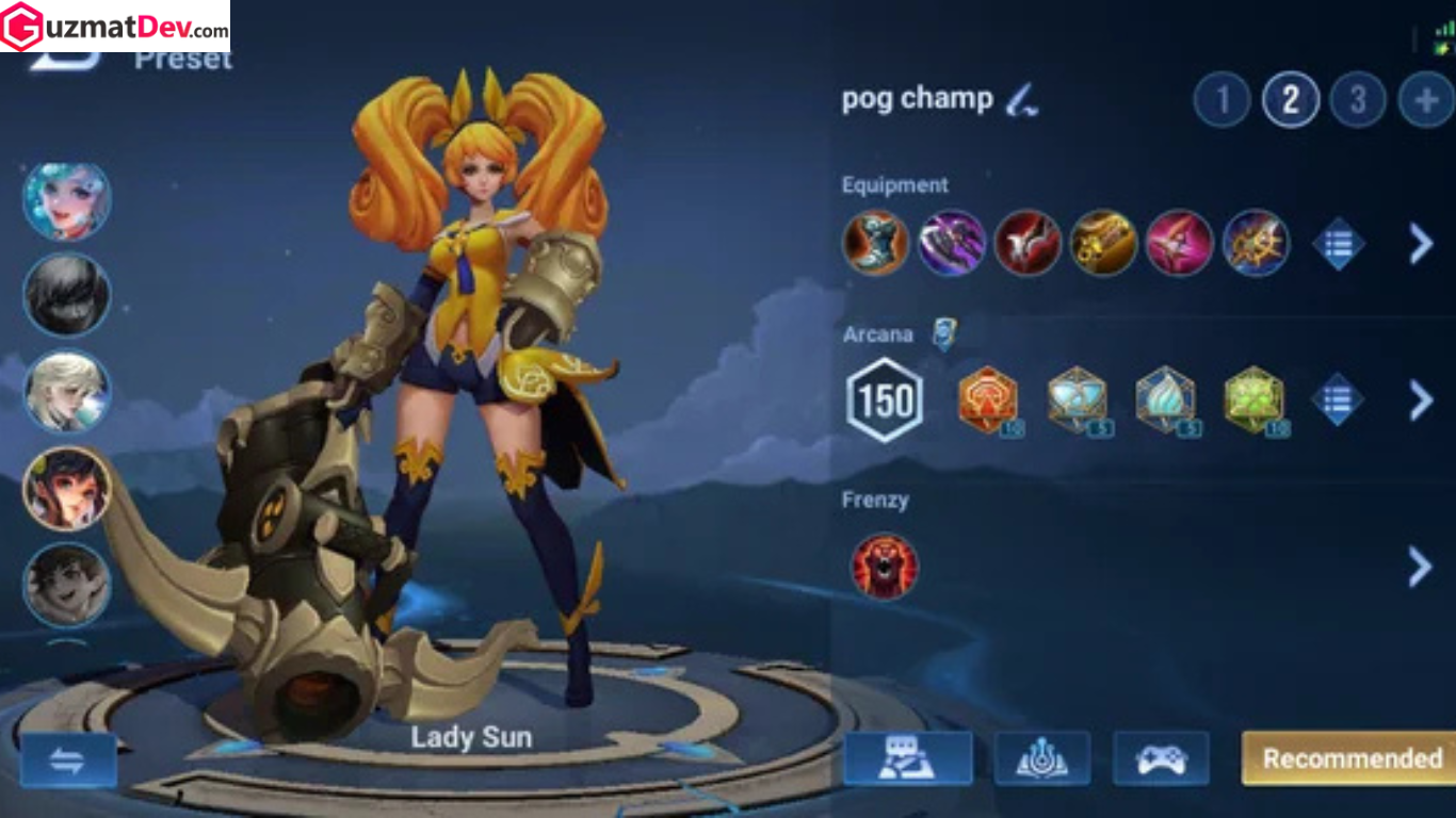 Build Mulan Honor of Kings
