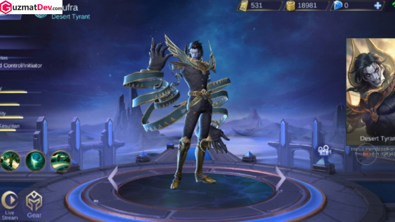 Build Khufra Mobile Legends