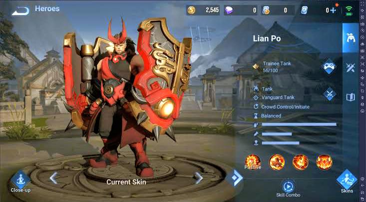 Guide Lian Po Honor of Kings