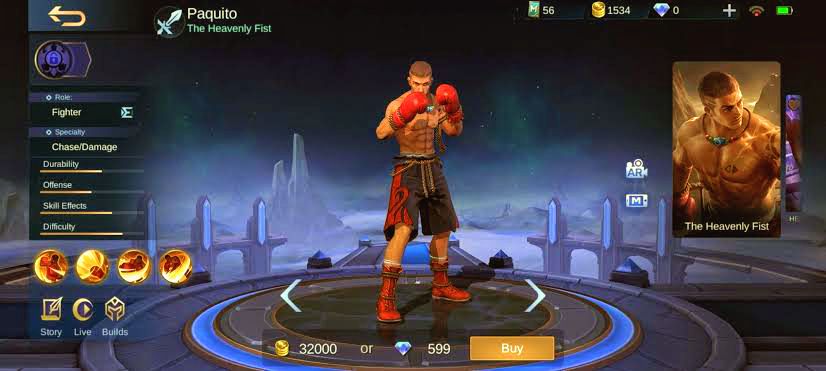 build Paquito Mobile Legends