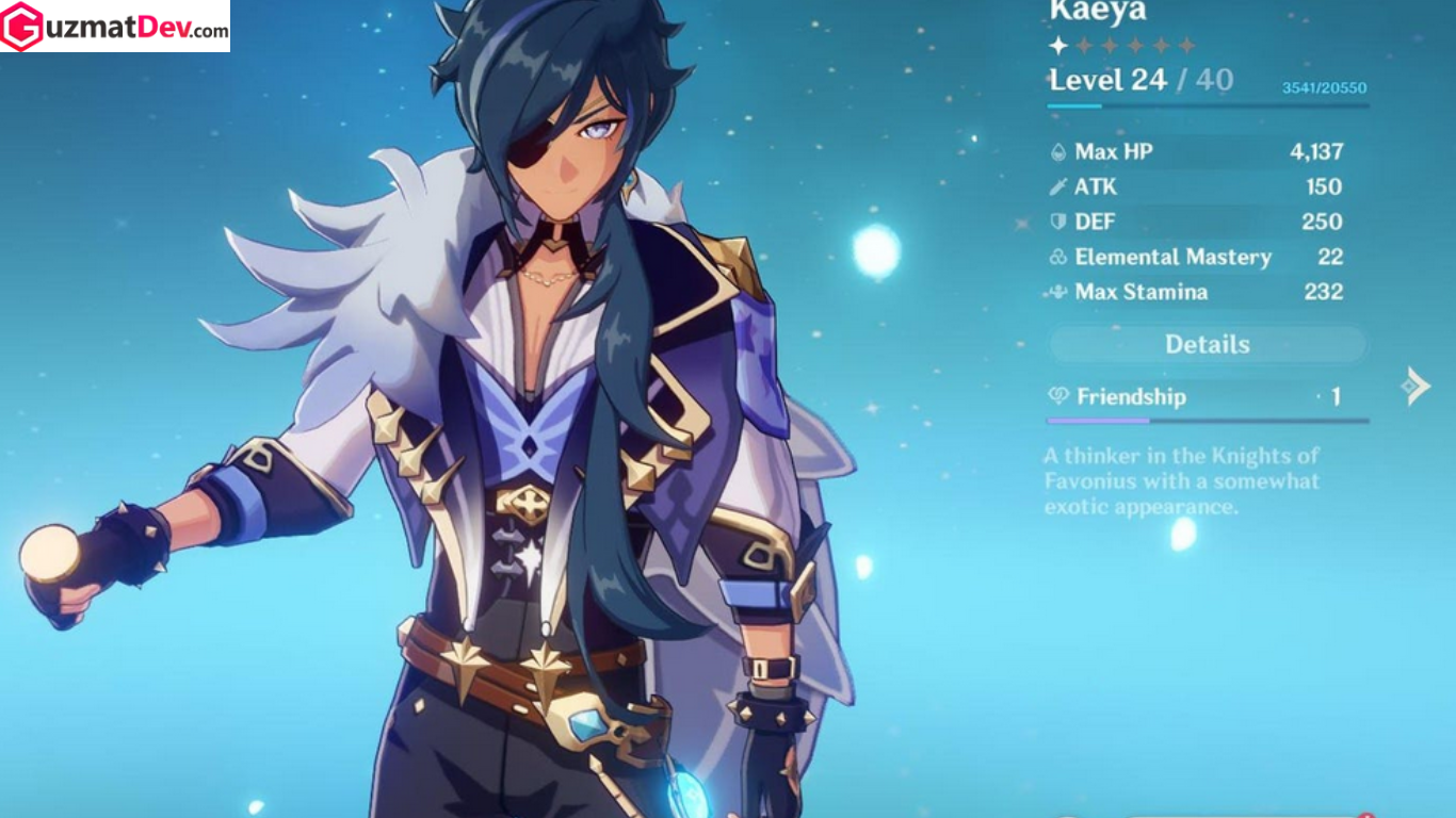 Build Kaeya Genshin Impact