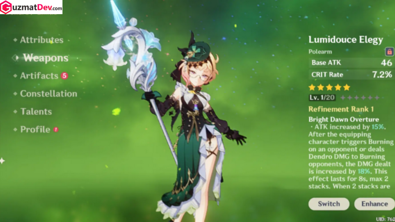 Build Emilie Genshin Impact