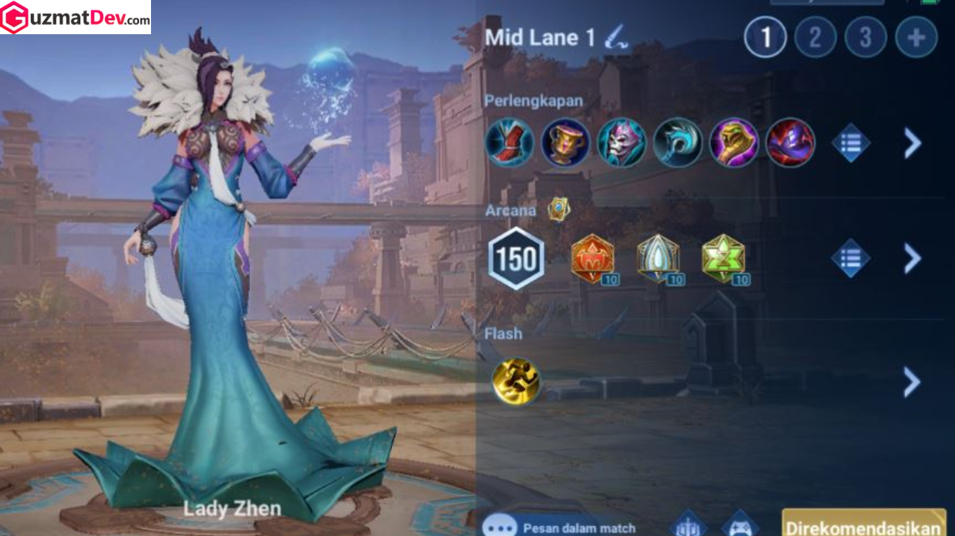 Build Lady Zhen Honor of Kings
