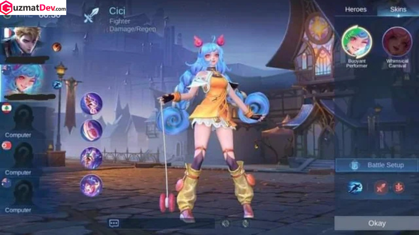 Build Cici Mobile Legends