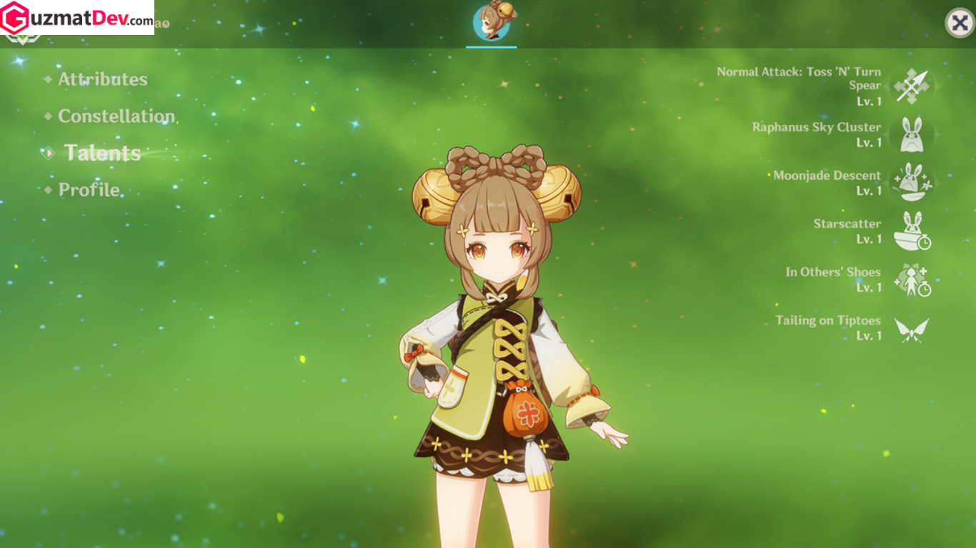 Build Yaoyao Genshin Impact