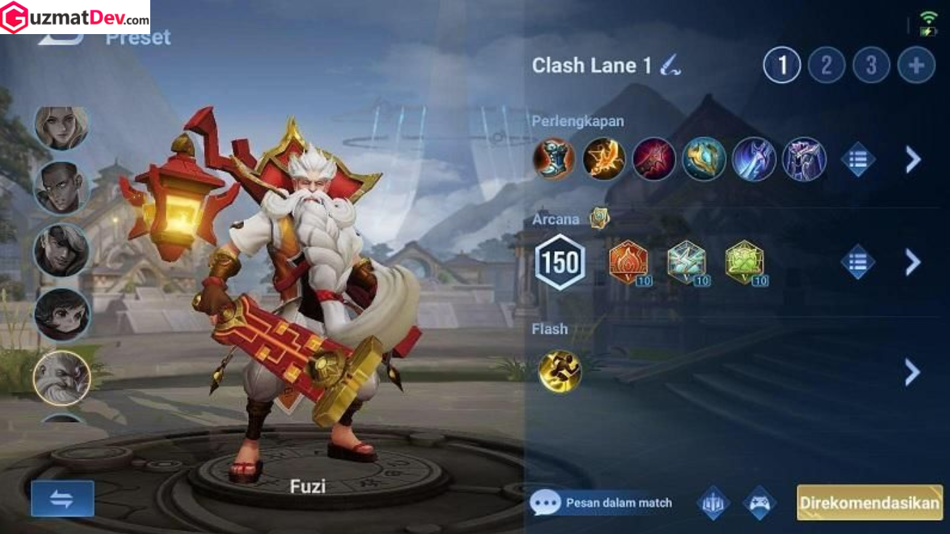 Build Fuzi Honor of Kings