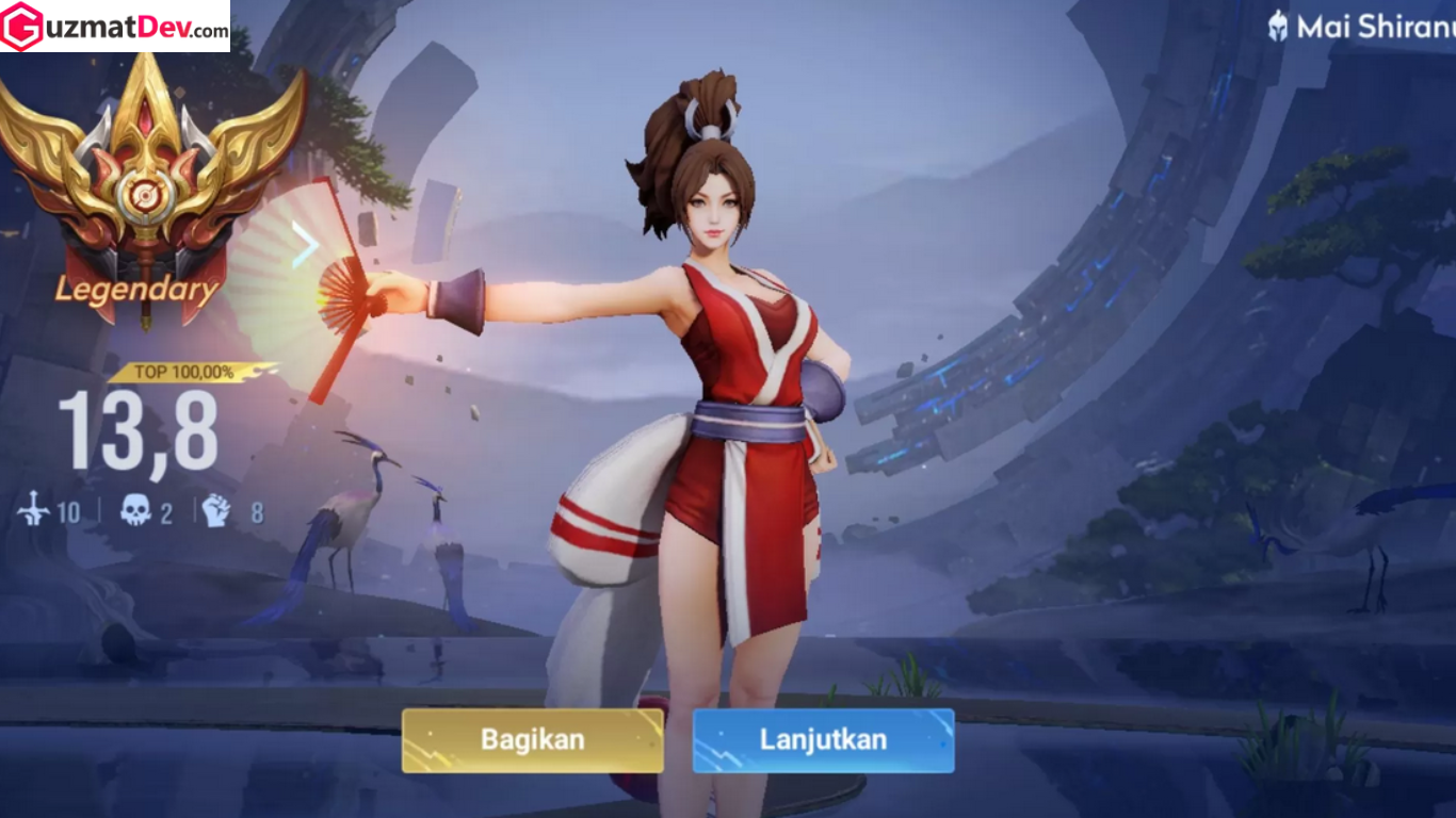 Build Mai Shiranui Honor of Kings